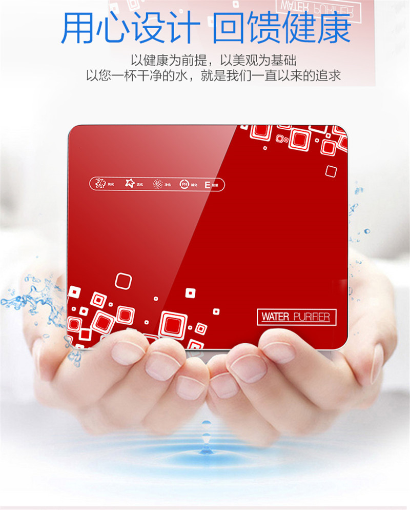 Household direct drinking ultrafiltration water purifier, kitchen filtration, five-stage scale removal, tap water, well water, faucet filtration machine pic 2