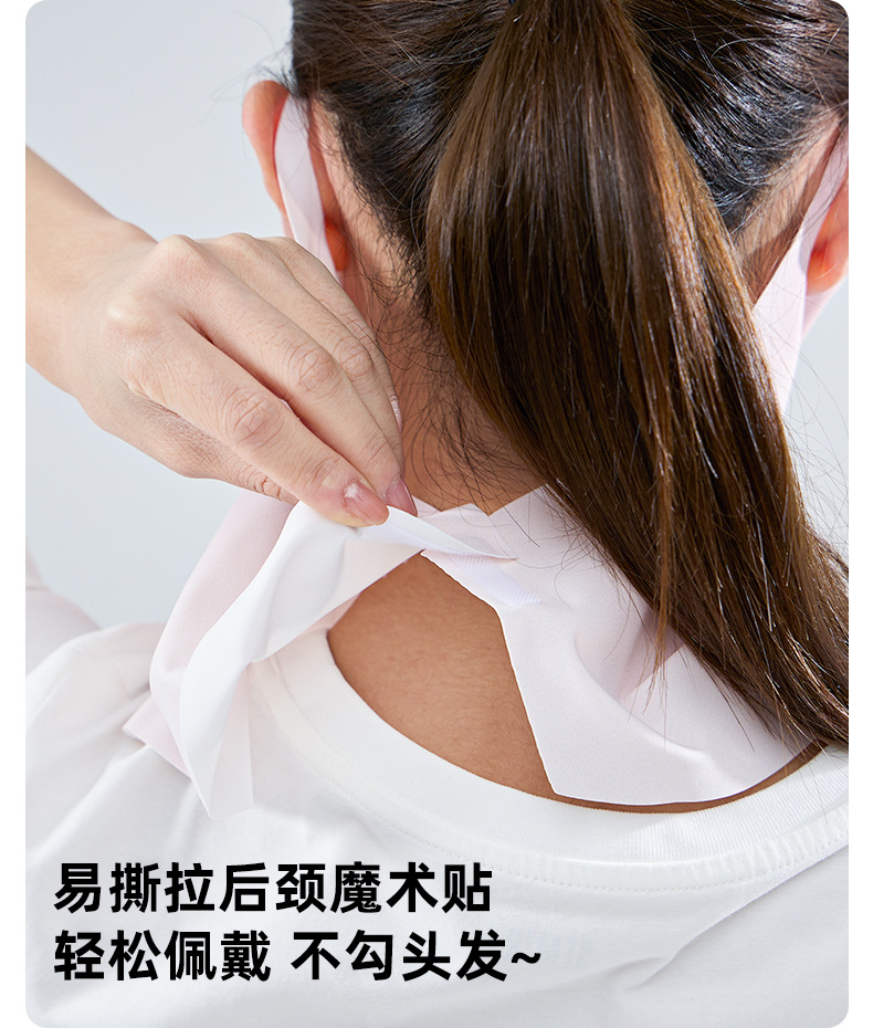 夏季爆款防晒面罩防紫外线冰丝防晒面纱脸基尼女透气护眼防晒口罩详情13