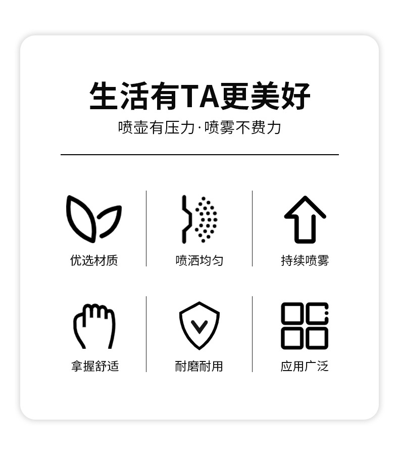 Continuous high-pressure alcohol disinfection, makeup hydration dilution, fine mist, small spray bottle, ultra-fine atomization spray bottle press pic 3