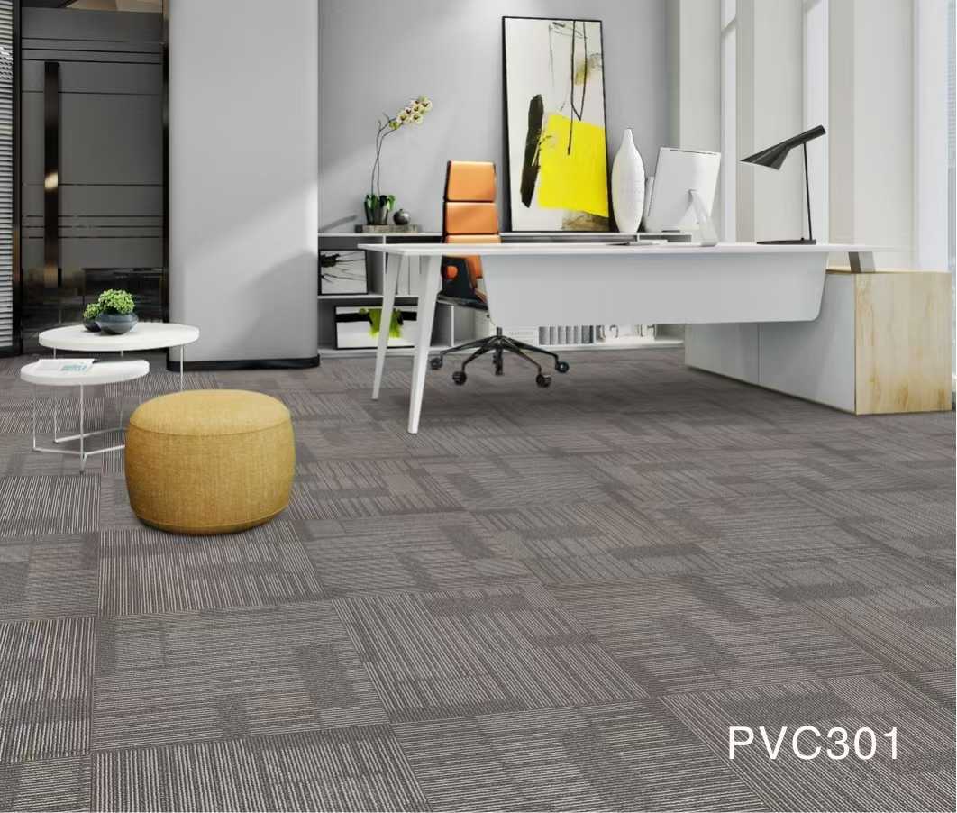 绿生新材料办公室地毯PVC底丙纶方块地毯加厚耐磨拼接地毯写字楼直播间地毯模块化拼接地毯环保无异味多色可选随心搭配PVC打详情7