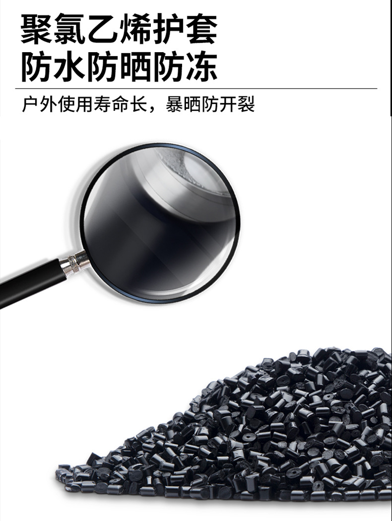 国标YJLV22铝芯电缆25/35/50低压电力电缆铠装铝电线地埋铝芯电缆详情4