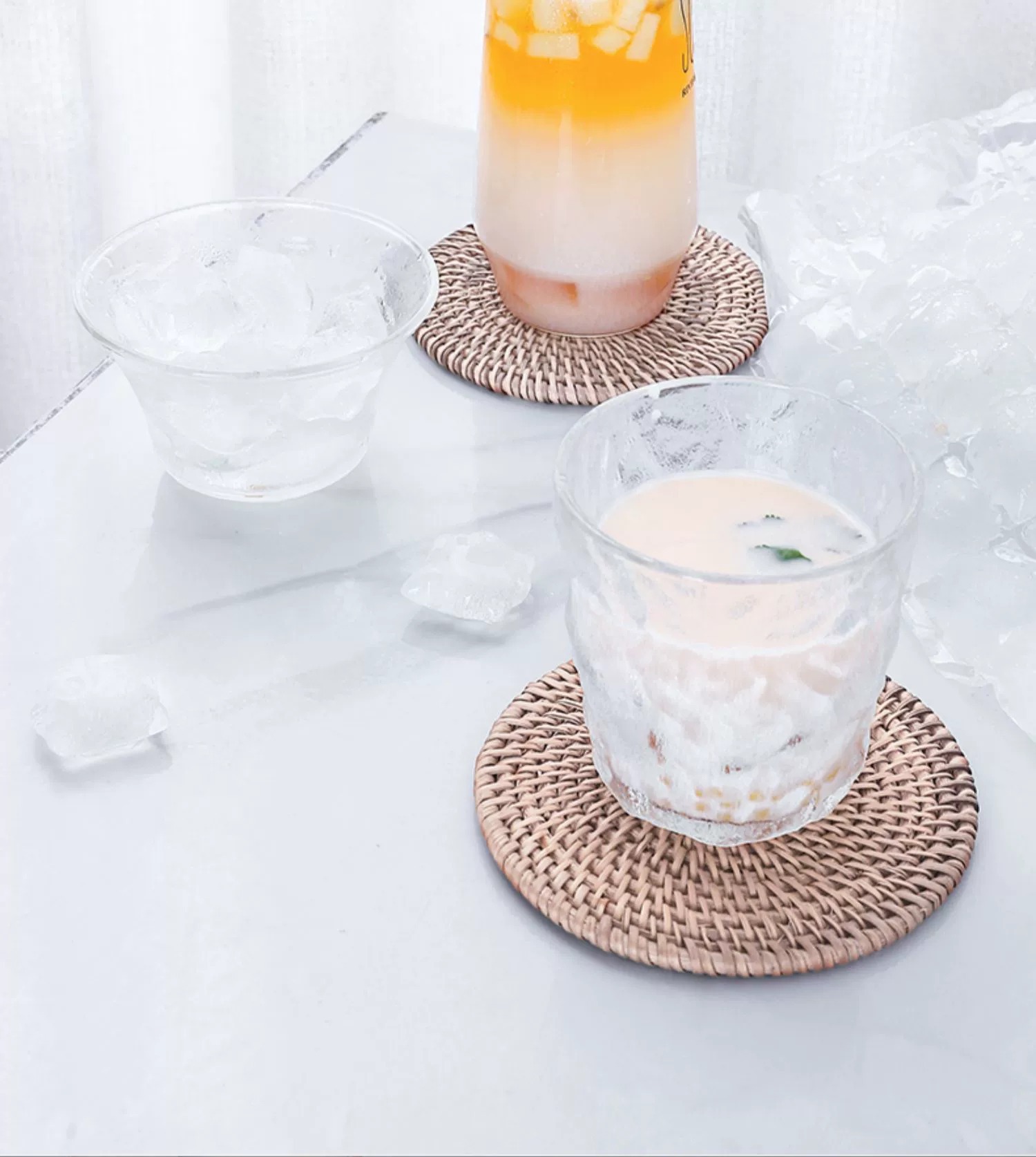 Creative self-sealing plastic ice cube trays for disposable ice packs, summer edible juice preservation bags, water-filled ice packs pic 5