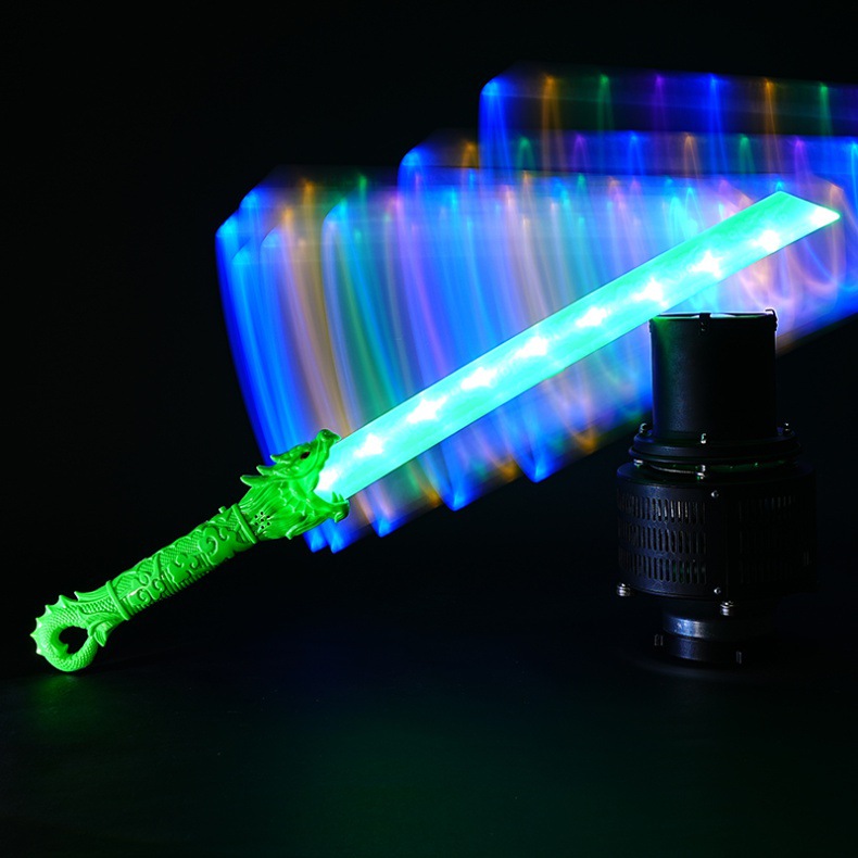 发光刀剑激光剑龙虎刀玩具金箍棒发光棒闪光棒男孩子加长刀剑网红详情9