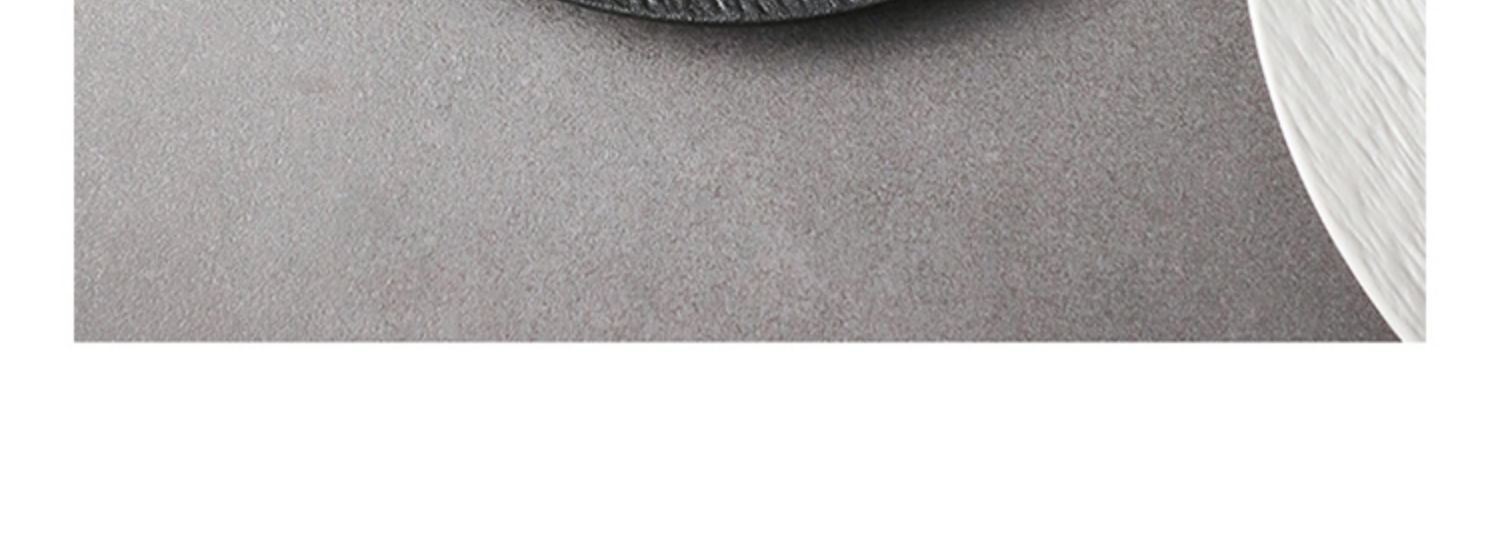 陶瓷牛排餐盘高级感西餐盘子圆形盘家用牛扒盘意面盘酒店个性菜盘详情12