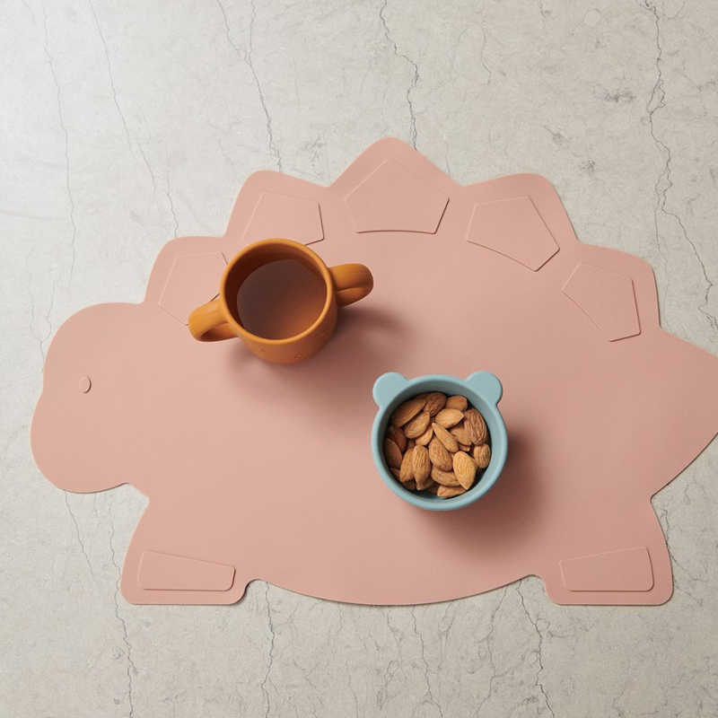 跨境创意硅胶餐垫 半圆加厚隔热防烫防滑垫 硅胶杯垫易清洗耐高温详情4