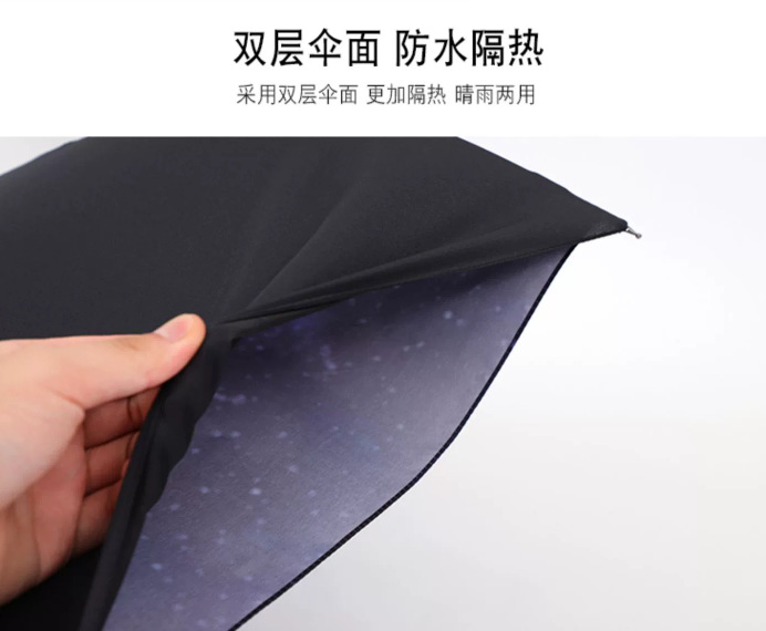 汽车反向伞C型直杆双层伞免手持遮阳防晒晴雨两用可加印广告LOGO详情9