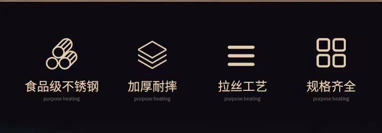 韩式食品级不锈钢泡面碗冷面沙拉碗 单层简约水果凉拌料理高颜值详情2