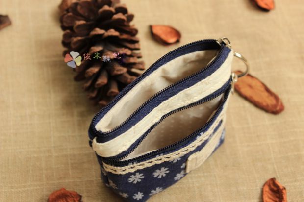 包邮小钱包零钱包韩国版拉链女式帆布艺可爱迷你硬币包耳机收纳袋详情22