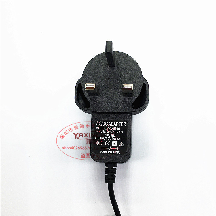 12V, 5V, 1A, 2A British standard power adapter, audio monitoring router, set-top box, LED light strip, British standard power supply pic 4