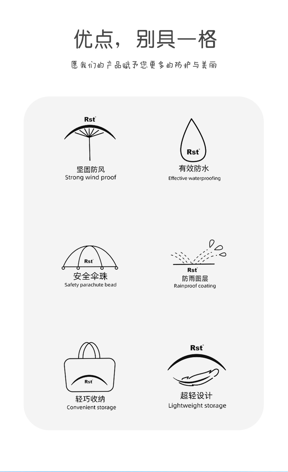 【铝合金伞架欧美五折叠迷你口袋伞可爱清新碎花防风雨伞现货外贸详情4