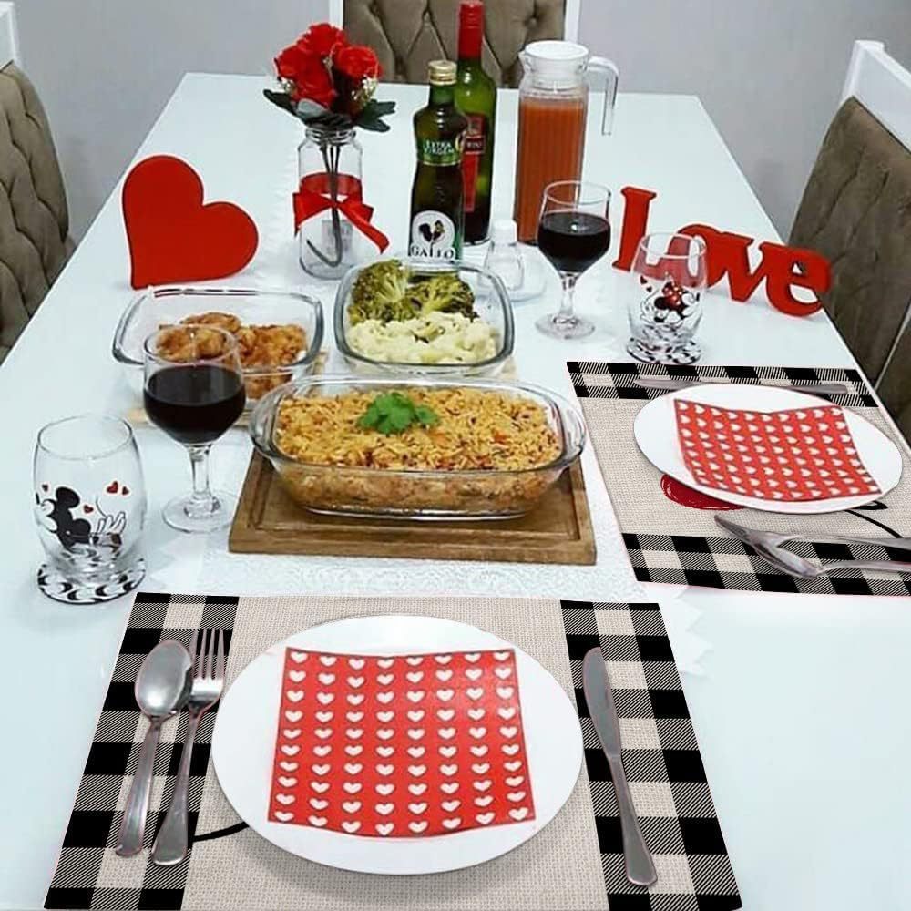 跨境热销圣诞节餐垫套装盘杯具隔热垫子亚马逊节日氛围装饰餐桌垫详情5