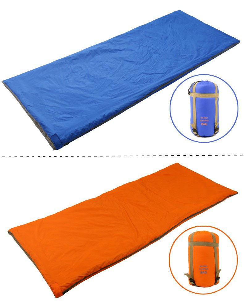 户外用品旅游野营尼龙仿丝绵睡袋办公午休睡袋成人信封迷你睡袋详情7