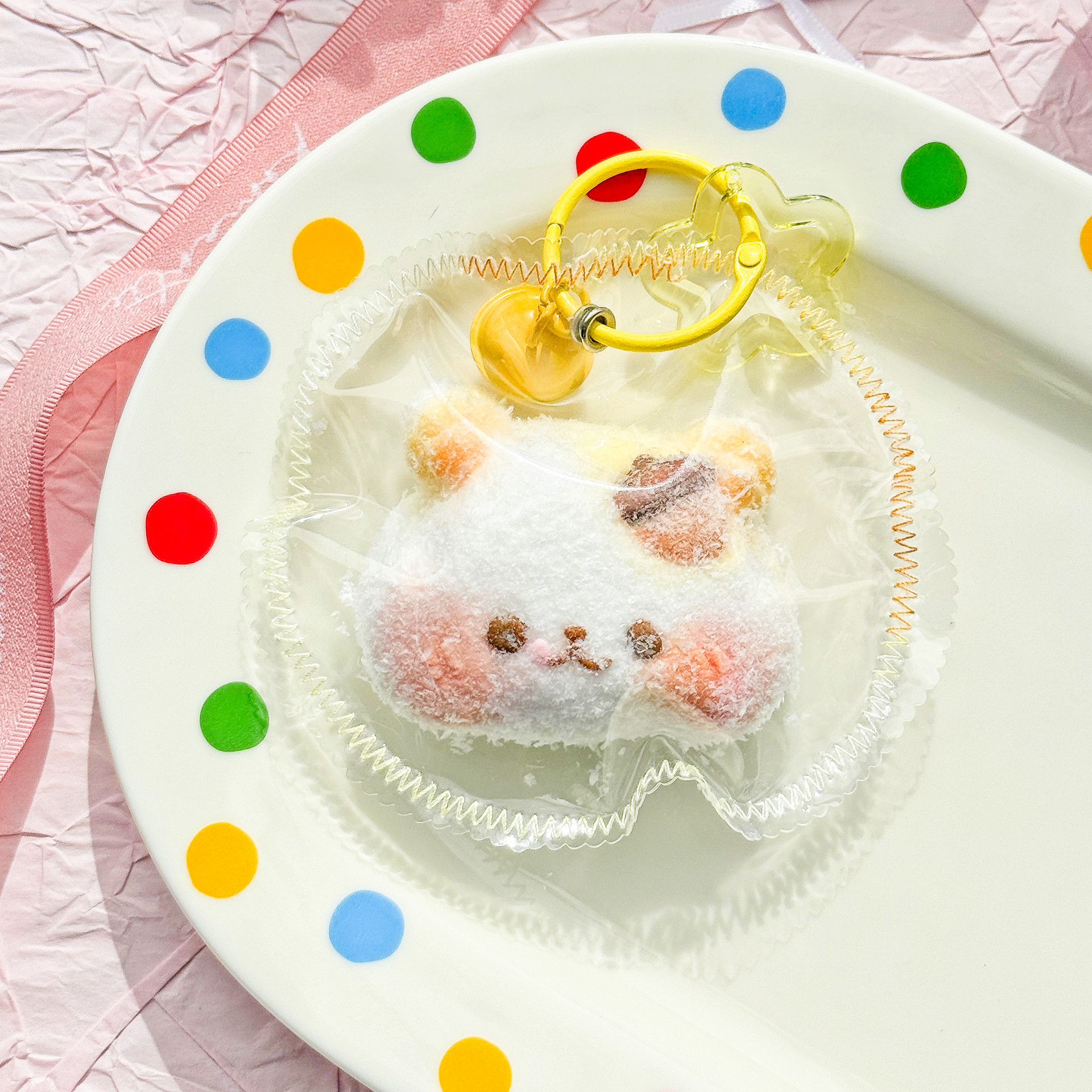 创意动物头食品级硅胶捏捏乐解压玩具网红爆款毛绒公仔挂件放松神器详情3