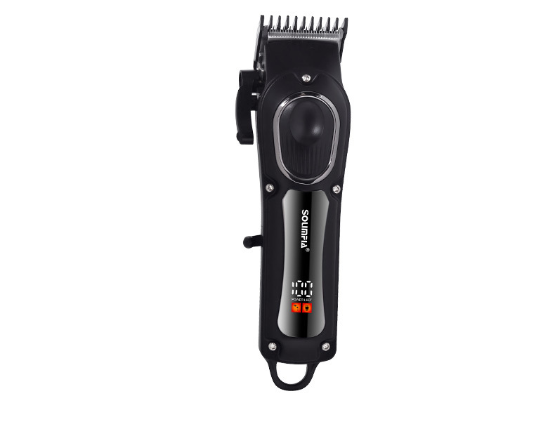 SOLIMPIA electric hair clippers wholesale, shaving and hairdressing tools, digital display hair salon electric clippers, engraved oil hair clippers pic 16