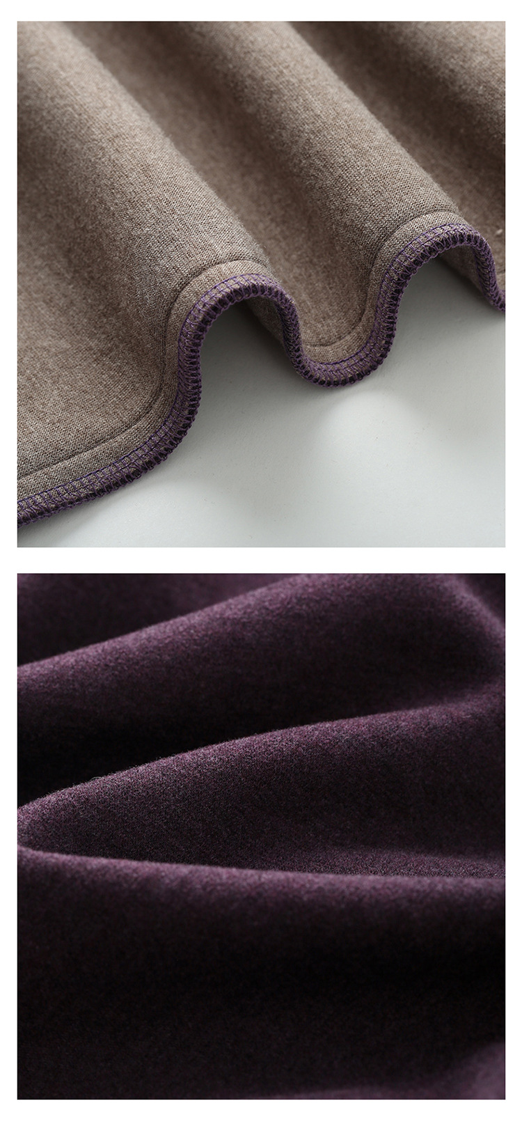 加厚绵羊毛休闲裤女2025秋冬保暖新款高腰舒适窄版显瘦显高阔腿裤详情15