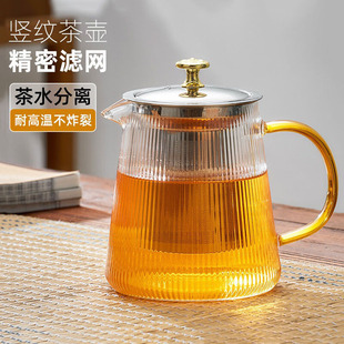 功夫茶具大小号公杯耐热温高硼硅玻璃加厚公道杯茶漏过滤网分茶器详情7
