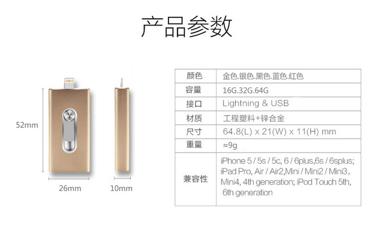3.0优盘高速TYPE-C手机U盘大容量电脑USB三合一32G礼品企业logo详情25