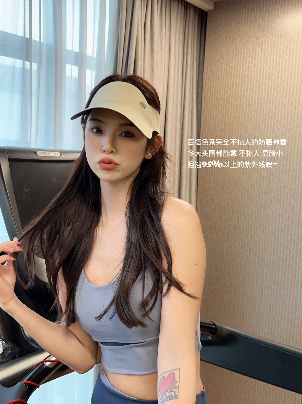 LLBB& Invisible Sun Hat 2024 Summer New Style Sun Protection Hat, Sun Hat, Overhead Hat, Face Covering Wonder for women pic 2