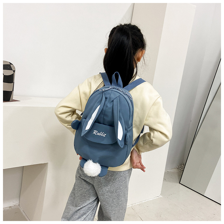 卡通可爱儿童双肩包幼儿园小孩轻便小背包3-6岁儿童帆布出行包潮详情18