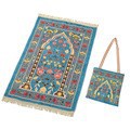 Cotton yarn travel blankets with bags, bag carpet manufacturers, cross-border wholesale supply/one-piece consignment pic 11