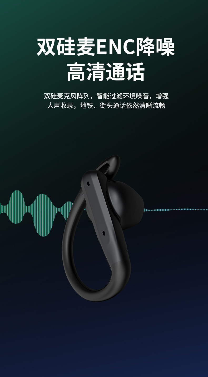 Новые однозвучные наушники bluetooth ows с полуфронтовым подвешиванием, высокой акустической массой в полных слуховых конвейерах pic 8
