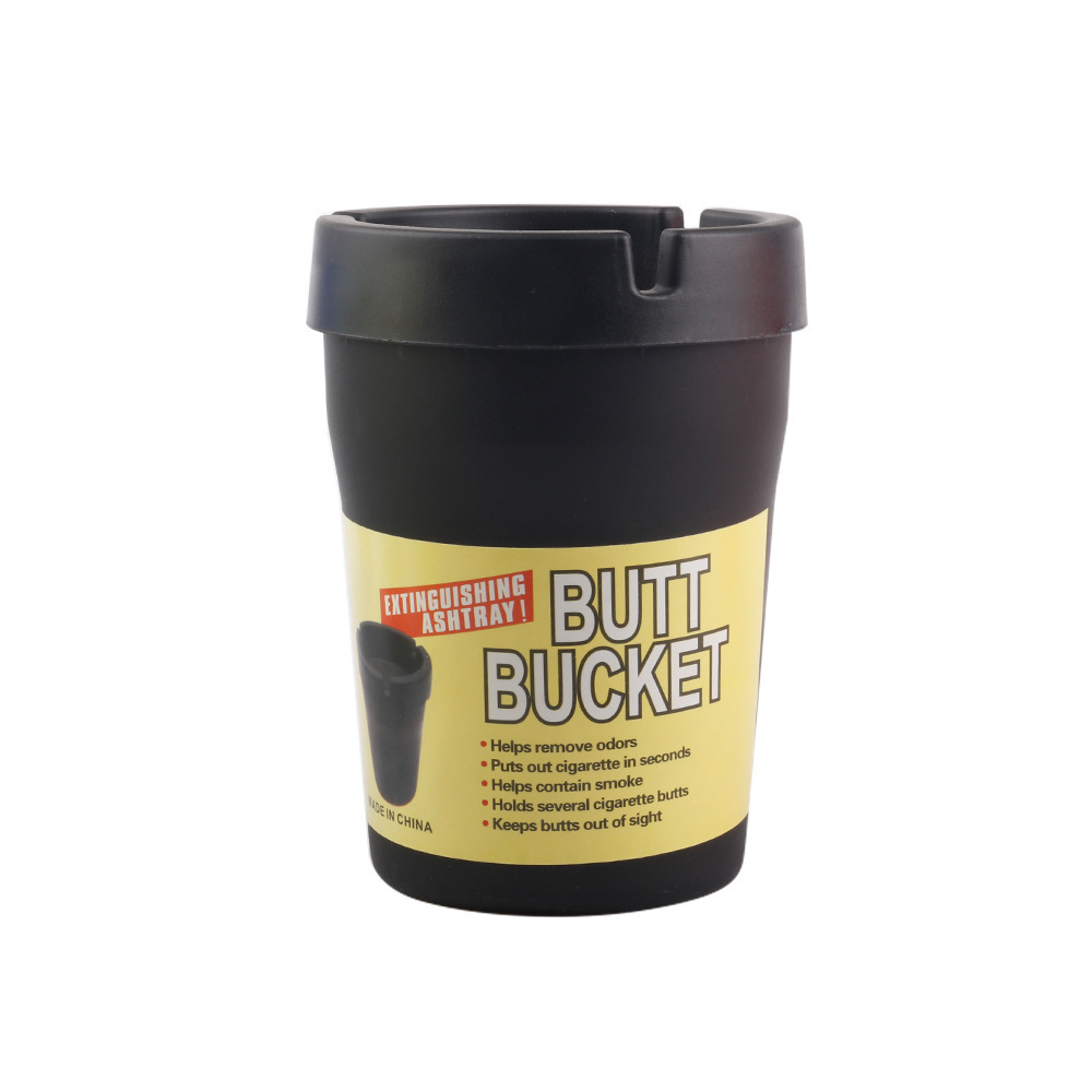 跨境热卖塑料车载烟灰缸 可拆卸便携PP材质多色塑料烟缸 Ashtray详情10