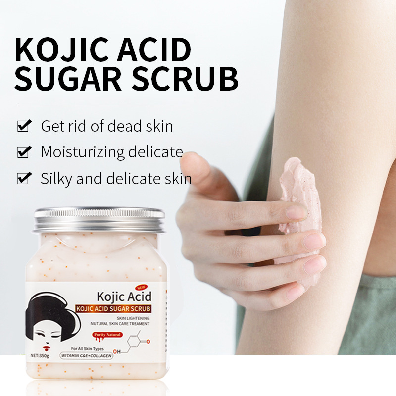 Wholesale of all-English kojic acid skin care products series, facial care kojic acid facial cleanser, deep cleansing facial cleanser pic 13