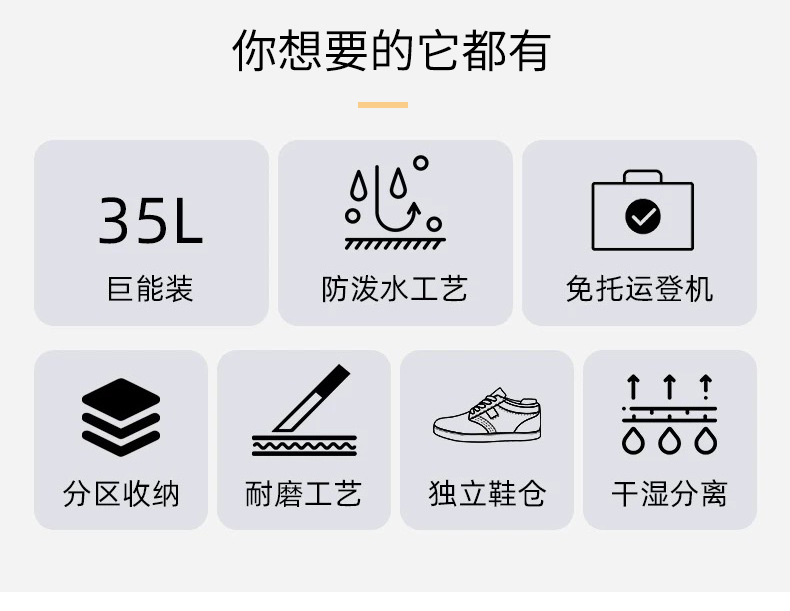 New travel bags for men and women, simple and short trips, lightweight single-shoulder crossbody storage bag, large-capacity carry-on luggage bag pic 2