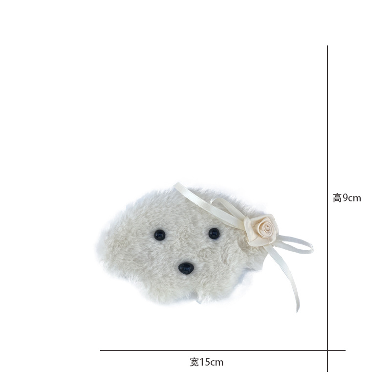 批发卷毛狗狗布贴毛绒布贴衣服修补破洞补丁贴diy装饰辅料绣花贴详情5