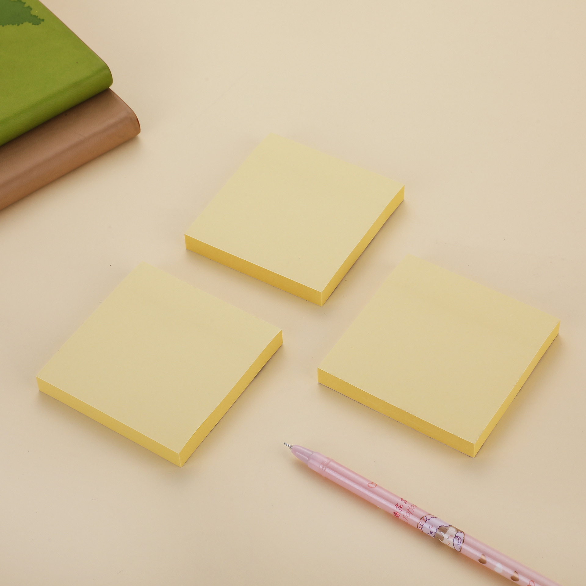 Pioneer 8603 Yellow leather convenience discount goods wholesale, tearable student office stationery sticky notes, can be stuck N times pic 3