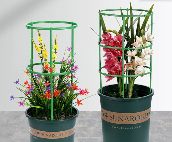 塑料可拼接花支架花盆挂钩绿植绿萝花盆墙面吊篮储水壁挂花盆详情5