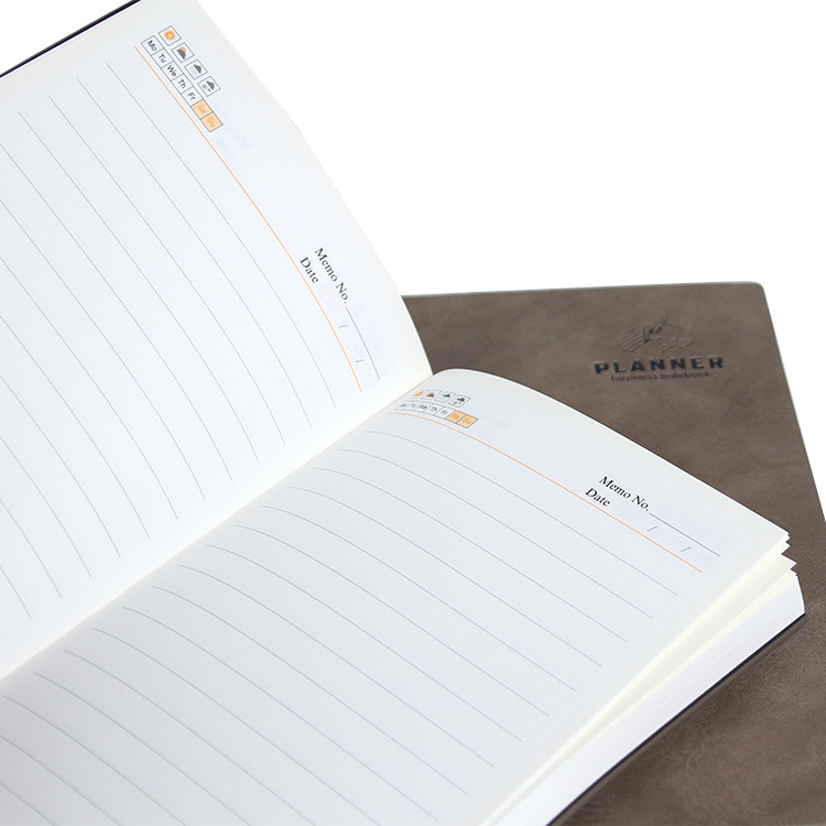 Yalon venta caliente sublimación material de oficina Pu leather journal hardcover notebook pic 1