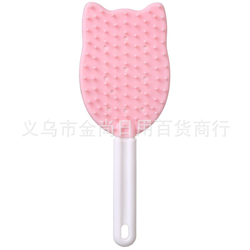 跨境宠物猫梳抓痒墙角蹭毛器猫自嗨蹭脸按摩猫抓板洗澡刷按摩梳详情7
