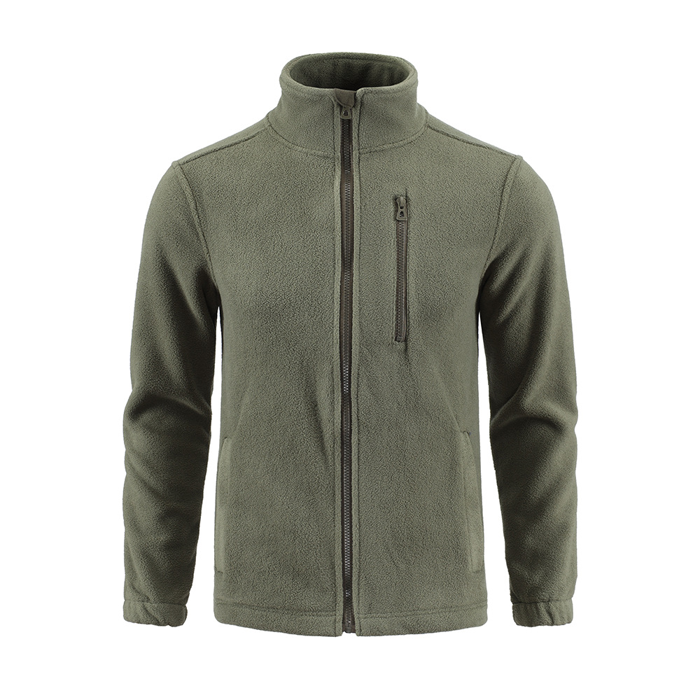 ESDY新款男士户外抓绒衣保暖骑行透气冲锋衣打底衫运动远足外套详情9