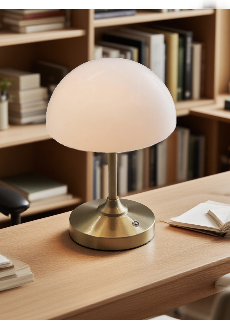 Black desk lamp, study desk, plastic desk lamp, eye-protecting desk, home office desk pic 14
