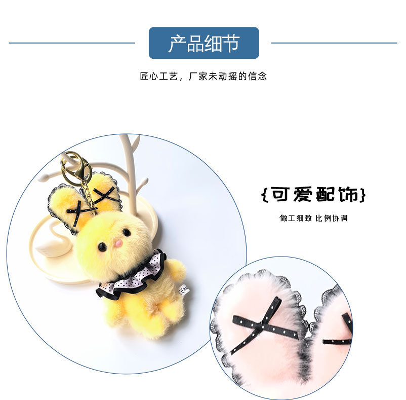 Customized plush toys with three rabbits, trendy dolls, cute and soft toy gifts pic 11