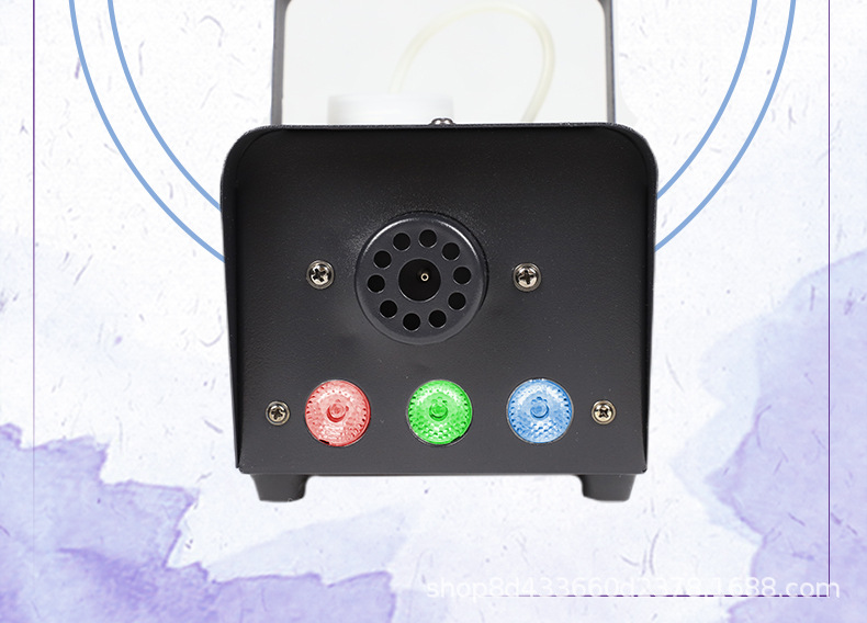 小型便携舞台400W烟雾机婚庆喷雾机KTV七彩LED恒温干冰烟雾制造器详情6