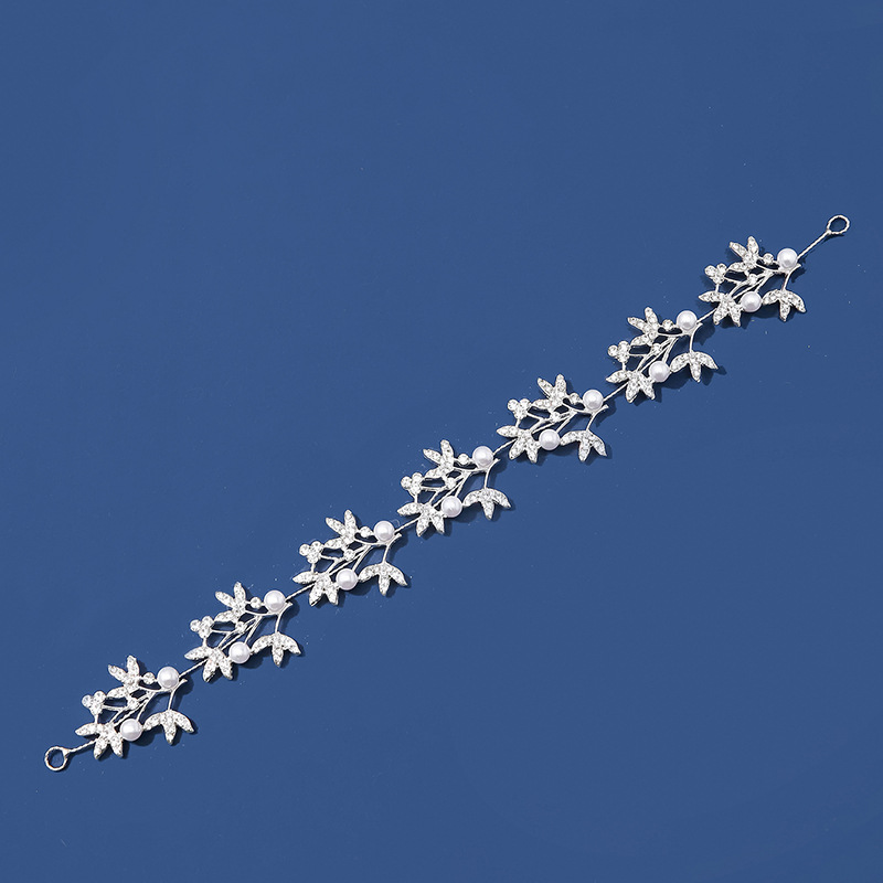 新款流行新娘头饰可爱百搭发带结婚饰品婚礼发带配饰头饰发箍详情16