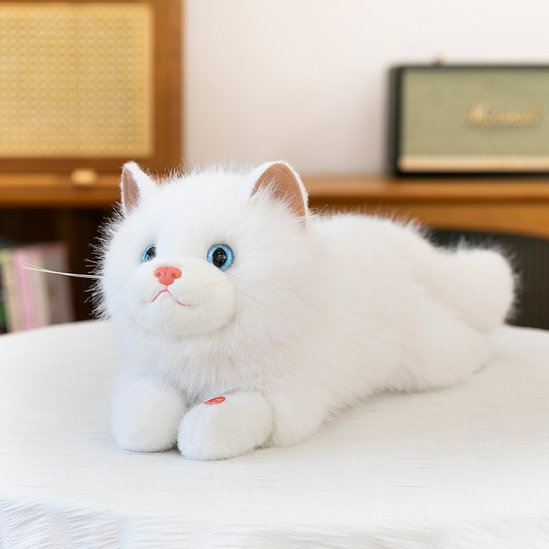 仿真猫会叫猫咪毛绒玩具布偶猫公仔趴款小猫玩偶生日礼物陪睡摆件详情10