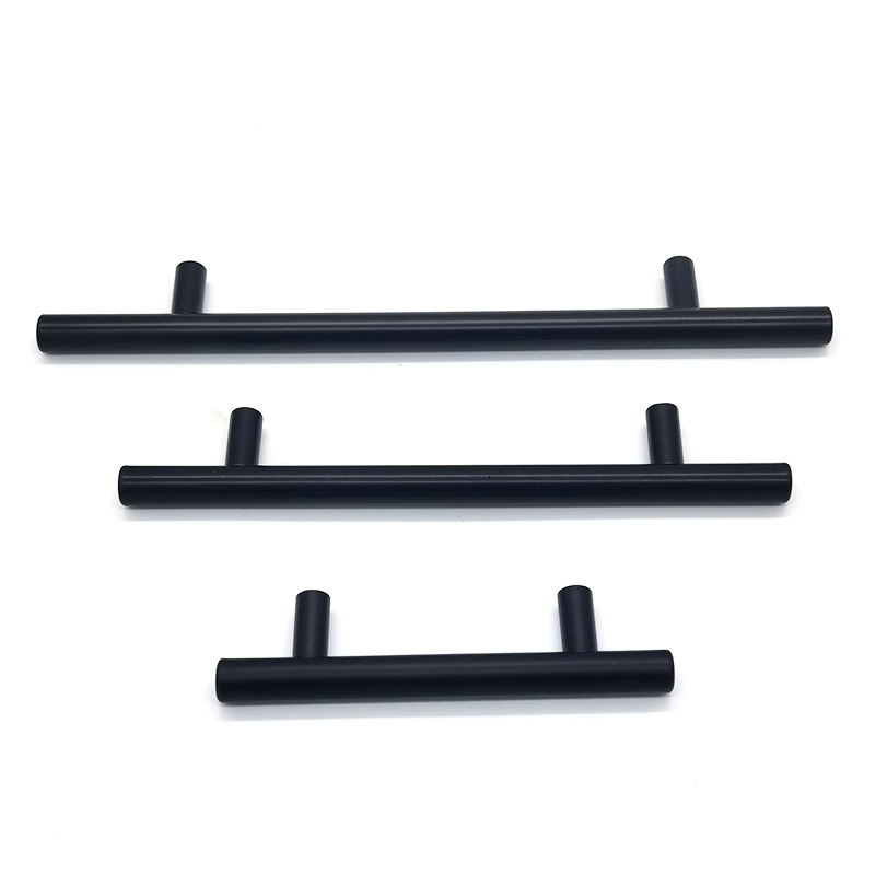 不锈钢拉手橱柜拉手柜门拉手抽屉把手家具拉手空心T型小拉手详情5