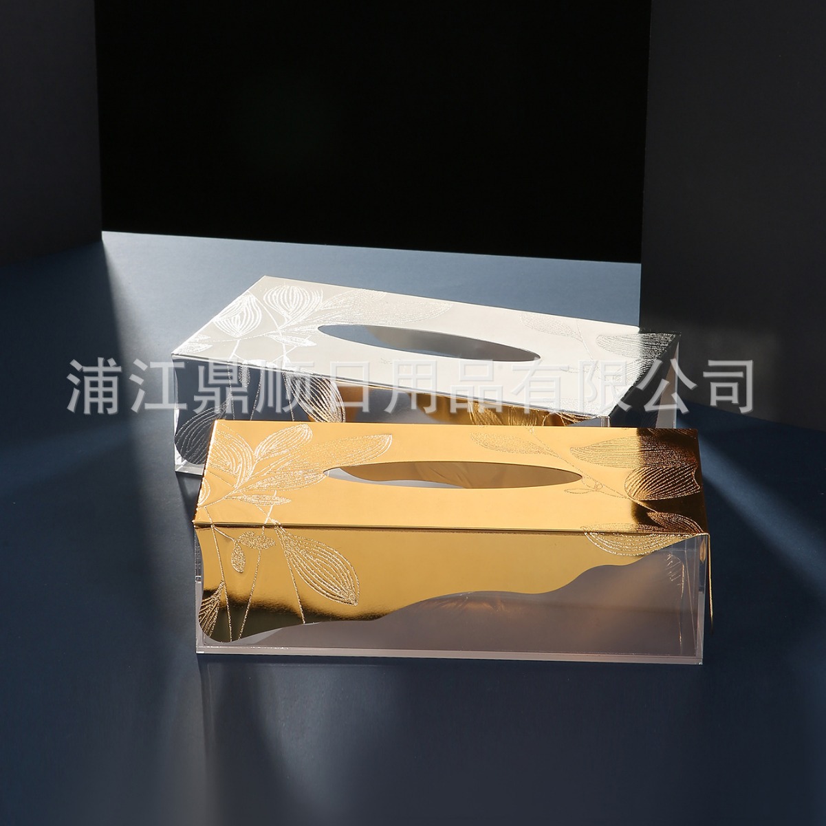 中东轻奢水晶纸巾盒客厅餐桌茶几收纳高档铁艺电镀餐巾抽纸盒跨境详情1