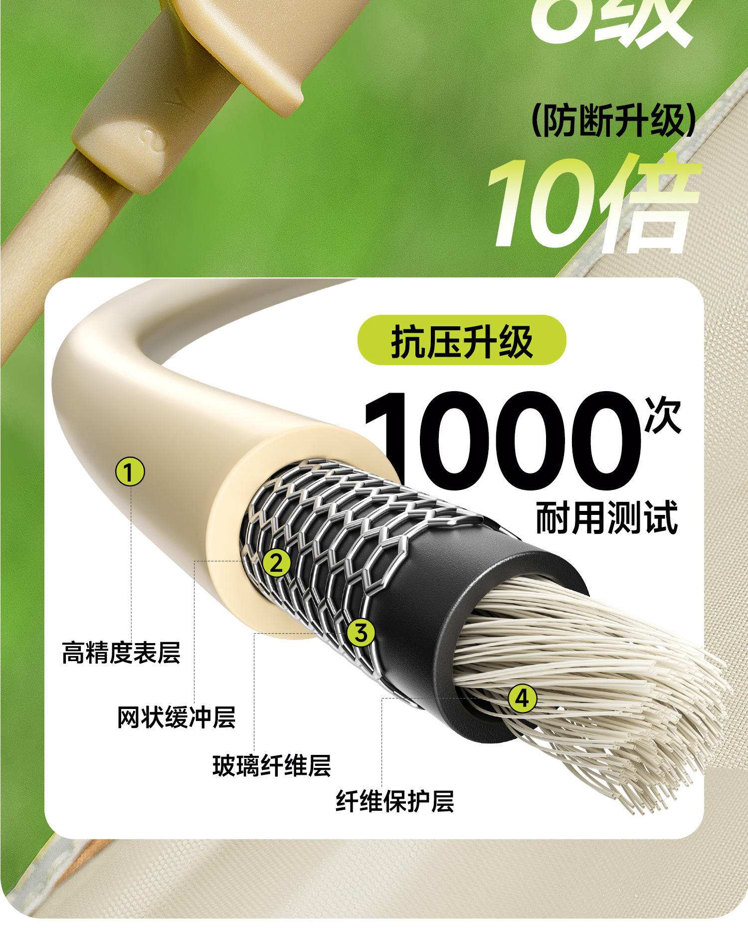 Outdoor inflatable tent for 3-person family camping, waterproof, breathable and portable pic 18