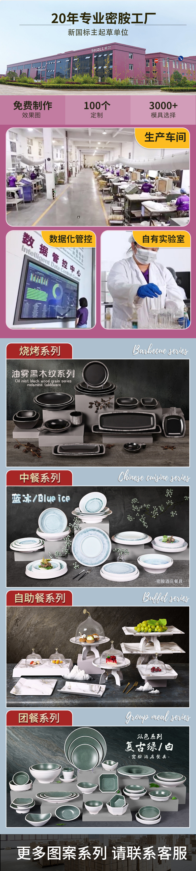 白色密胺餐具圆盘子商用圆碟大平盘酒店餐厅凉菜碟配菜盘厂家批发详情1