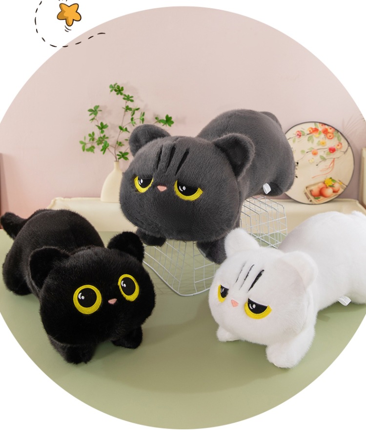 New style cat throw pillows, cute cat bedside seats, cushions, birthday gifts, decorative items, wholesale from the manufacturer pic 14