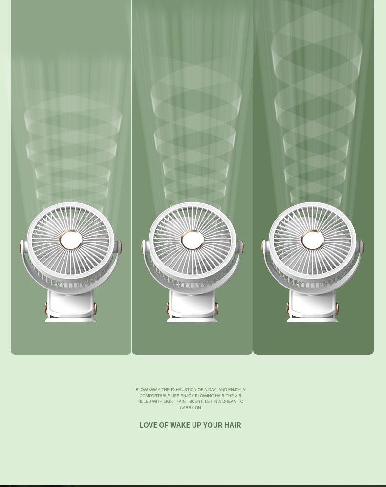 New cross-border bestseller, portable charging usb desktop fan for office, dormitory and home use pic 20