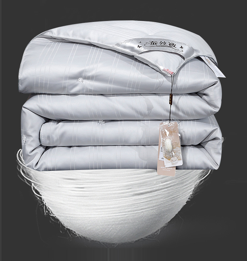 All-cotton silk quilt, summer quilt, Tongxiang mulberry silk quilt, spring and autumn quilt, thickened winter quilt, two-in-one mother and child quilt, wedding pic 10