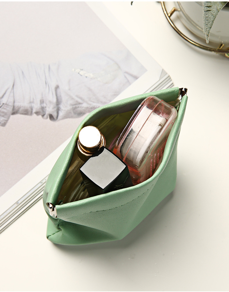 弹片收纳包自动束口袋口红化妆零钱包卫生巾小号数码耳机数据线详情14