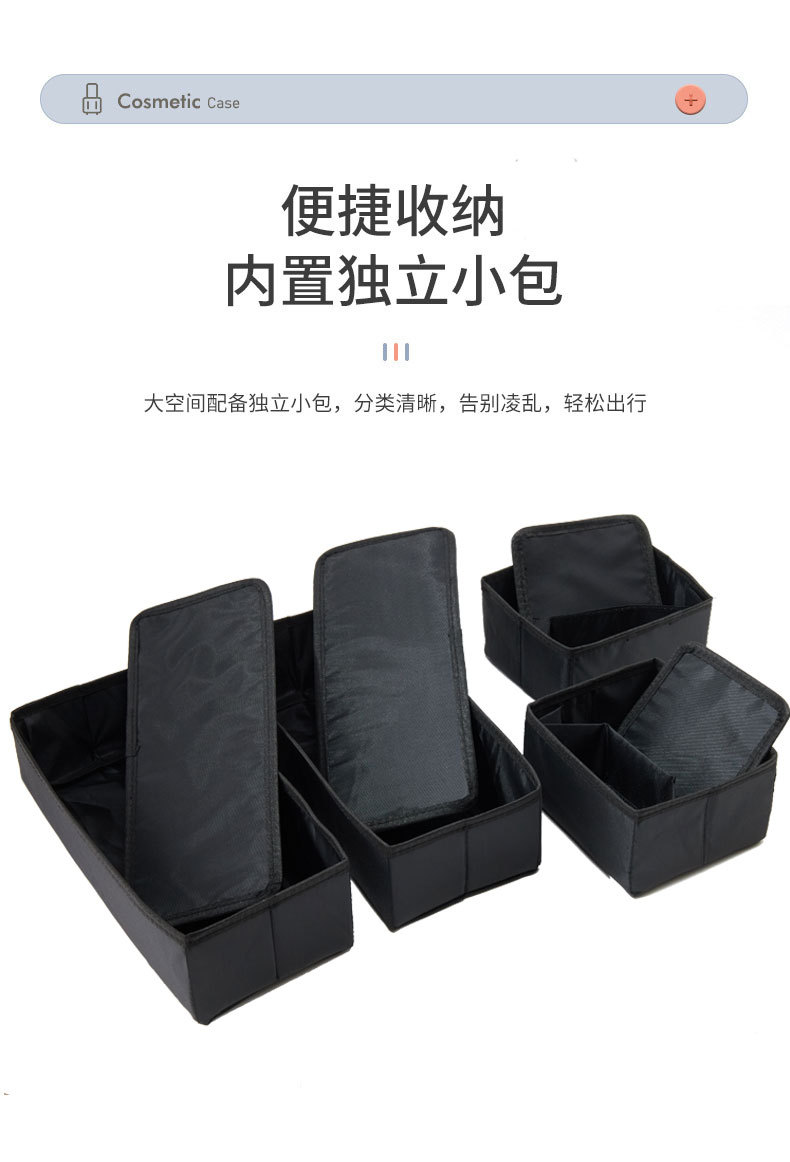 专业化妆箱跟妆师大容量拉杆箱多功能美容美甲纹绣牛津手提工具箱详情6