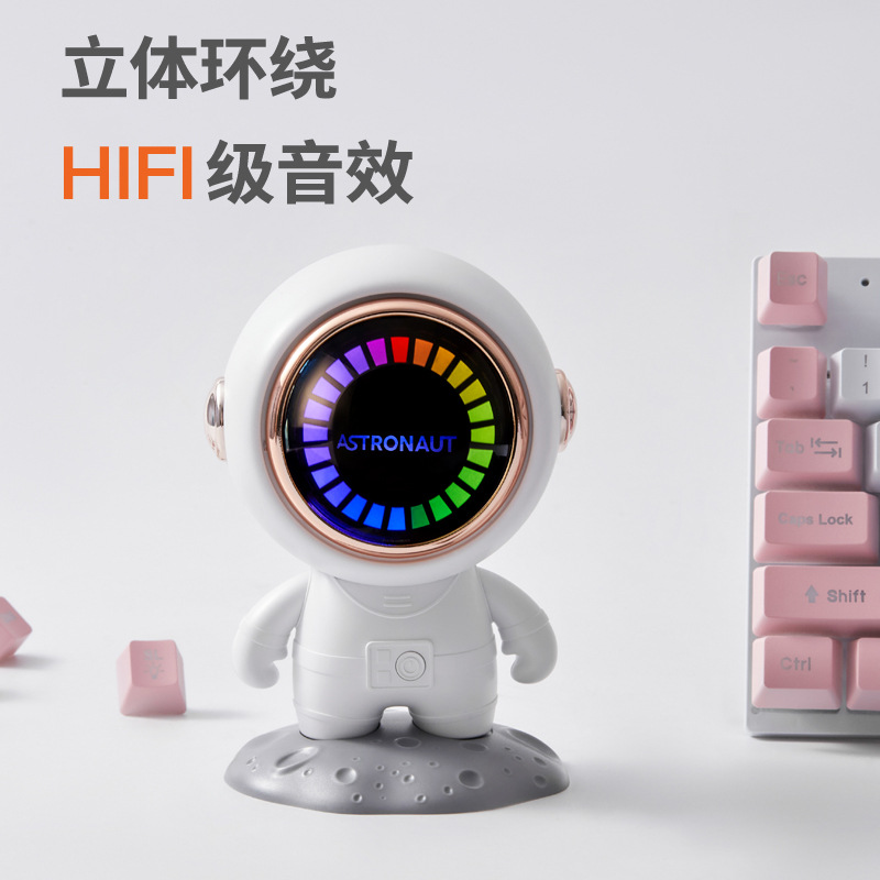 The 3401 Bluetooth speaker in the shape of an astronaut has clear sound quality and is portable pic 17