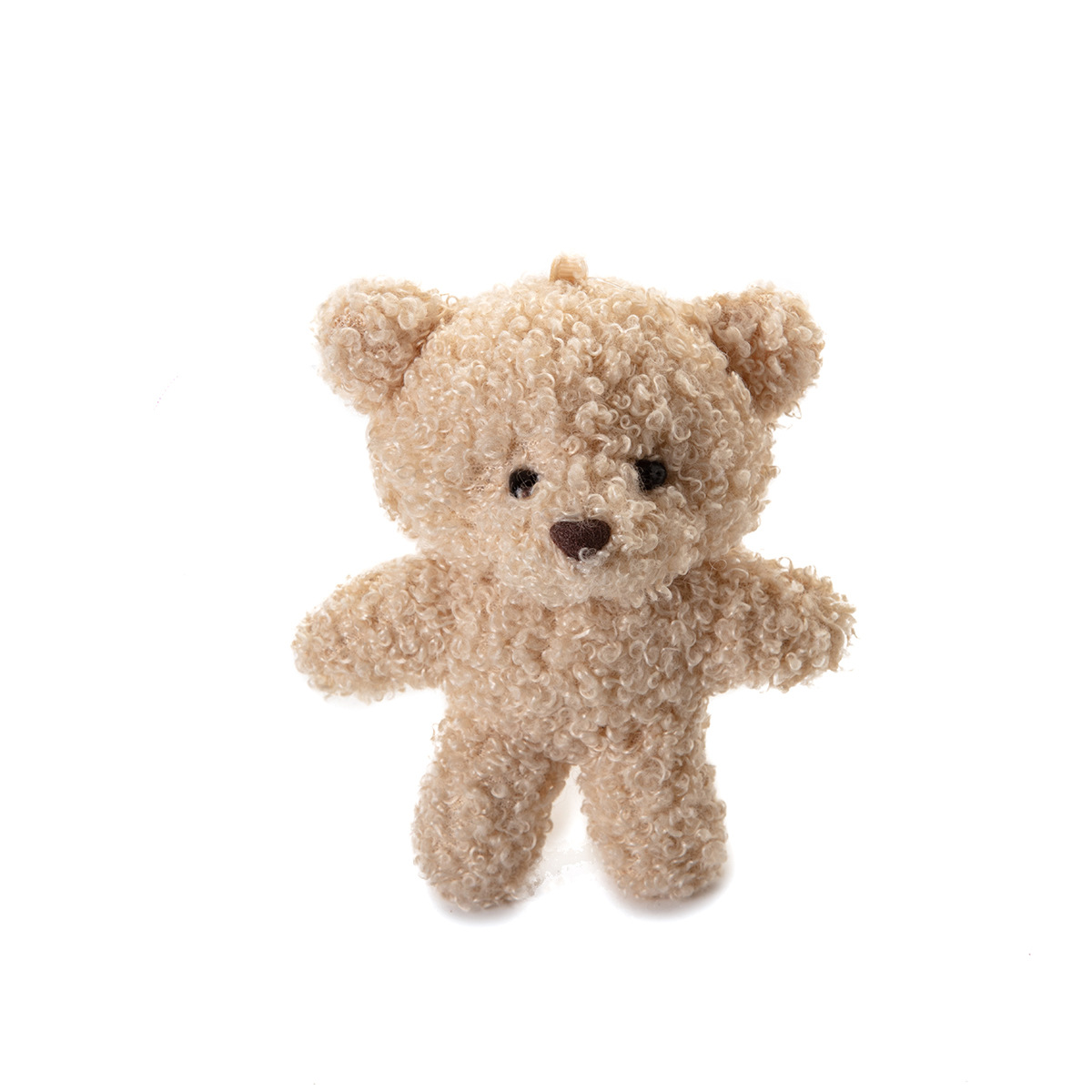 新款卡通可爱卷毛泰迪熊公仔挂件 创意钥匙扣包包挂件 饰品衣服鞋子配饰详情17